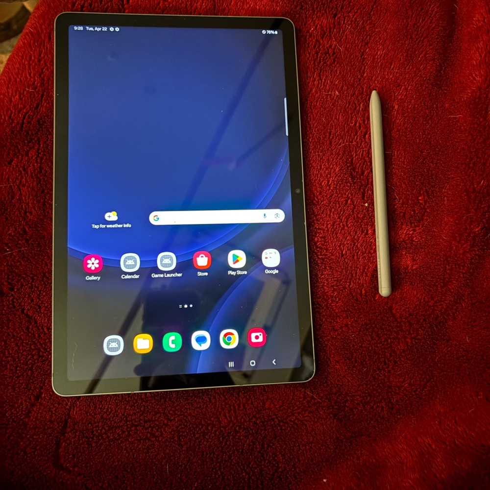 Samsung Galaxy Tablet with Stylus - Black